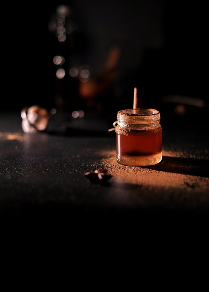 illuminated alcoholic cocktail in a decorative jar 2023 11 27 05 20 25 utc